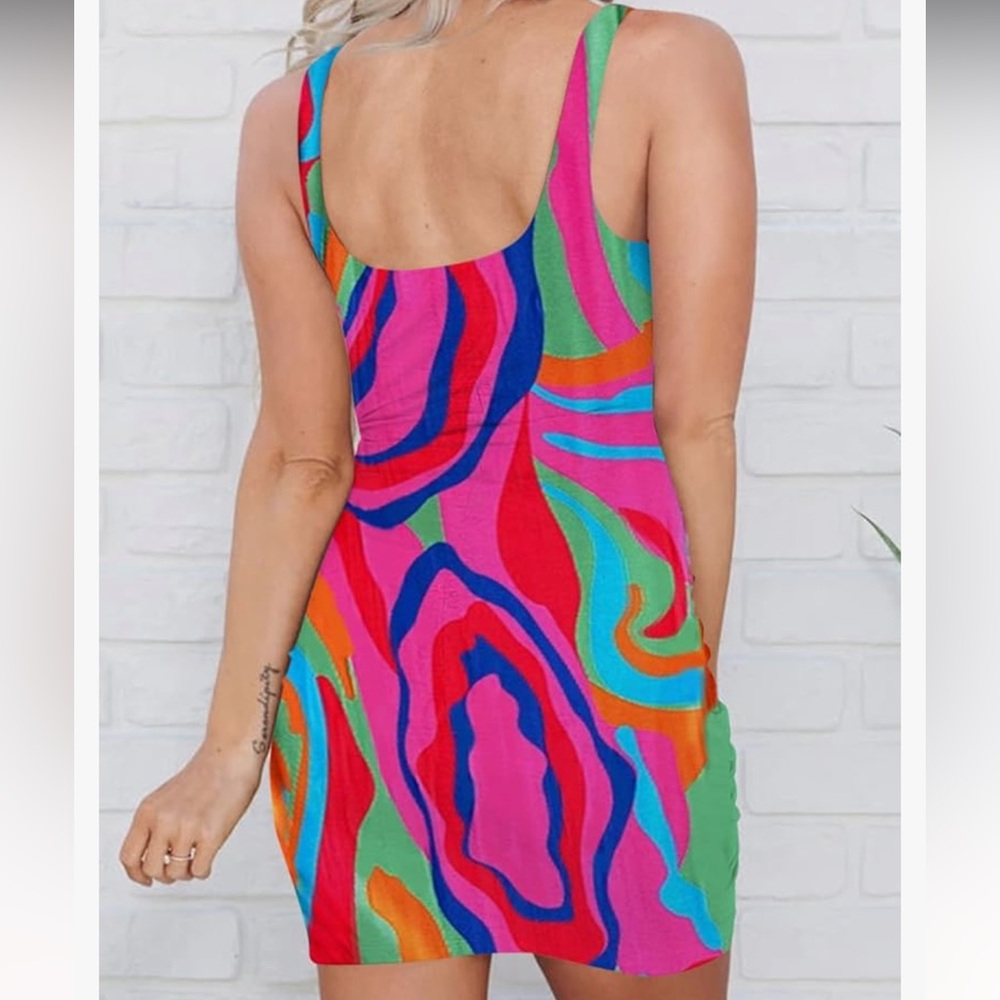 Multicolored Dress - Picture 2 of 3